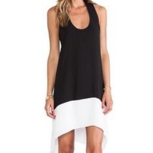 BCBG MxAzria Cutout Hi-Lo Dress